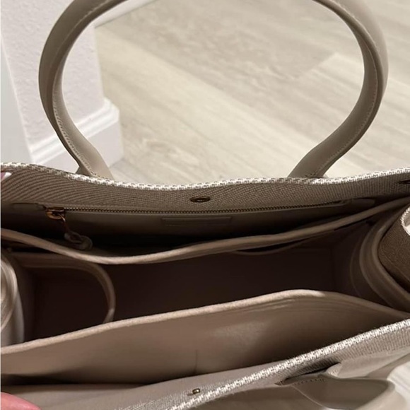 Yves Saint Laurent Small Rive Gauche Canvas Tote Bag - Picture 2 of 8